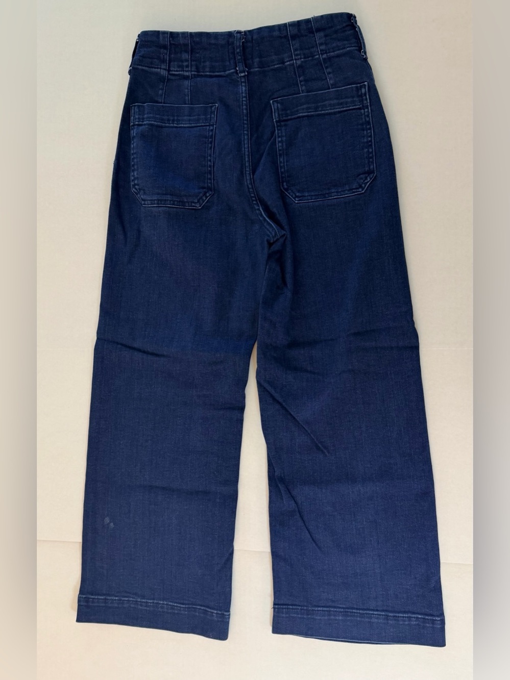 Maeve by Anthropologie The Colette Patch Pocket Wide-Leg Jeans Size 28 - Picture 3 of 13